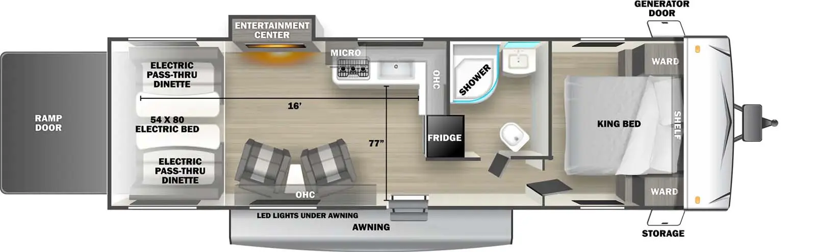 2700RLS Floorplan Image